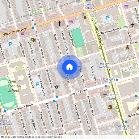 213 Major Street Unit# Lower, Toronto