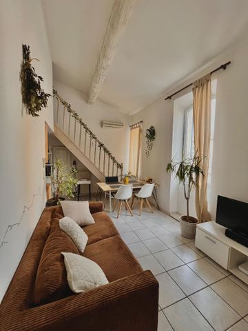 NIMES/PROCHE MUSÉE ROMANITÉ - T2 DUPLEX DE 38 M2 - CLIM REVERSIBLE , - Photo 4