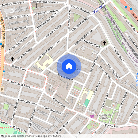 23 Irving Road, Grosvenor Court, Brook Green, W14 0JU, London
