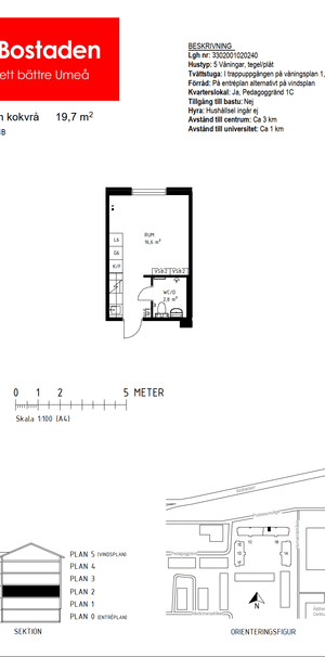 Pedagoggränd 1 B - Foto 2