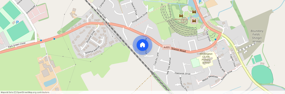 western avenue, Whittington, Oswestry, SY11 4BP