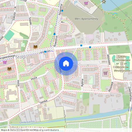 ul. Pawia, Stogi, Gdańsk, pomorskie