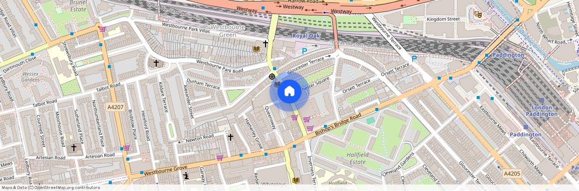 Porchester Square, Queensway, W2