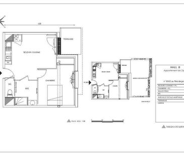 Location Appartement 2 pièces 38m² BRUGUIERES 31150 - Photo 3