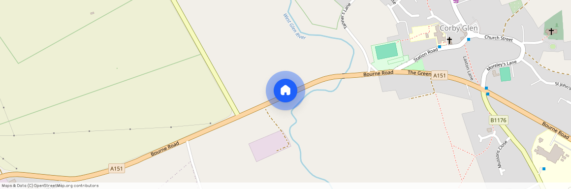 Station Road, Corby Glen