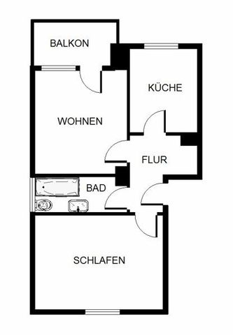 Perfekt für uns: ansprechende 2-Zimmer-Wohnung - Photo 4