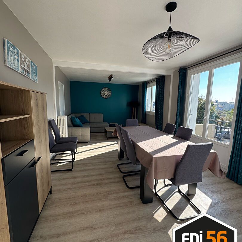 A LOUER - APPARTEMENT MEUBLÉ LORIENT - 3 pièce(s) 73.36 m2 - Photo 1