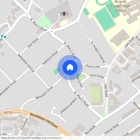 St. Mary's Road, Wimbledon Village, SW19, London