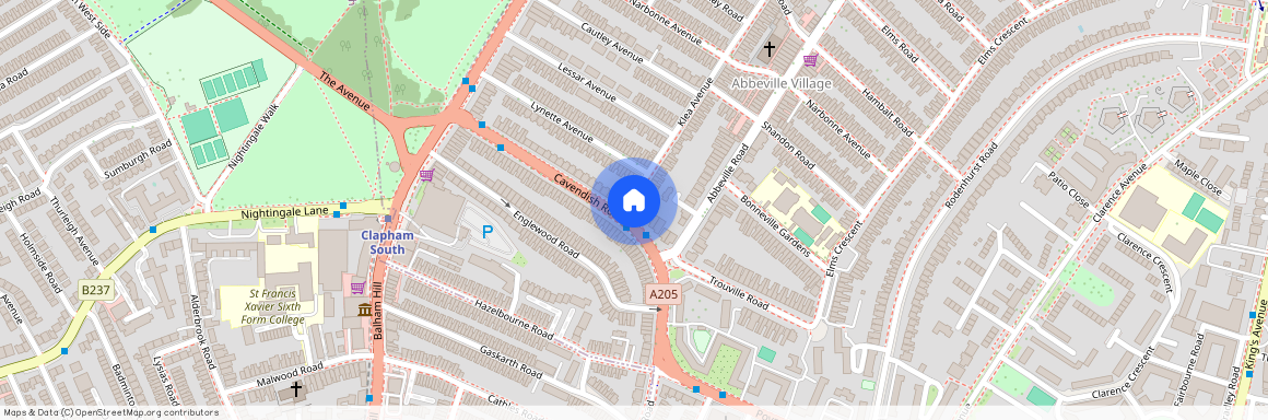 Cavendish Road, Clapham South, London, SW12