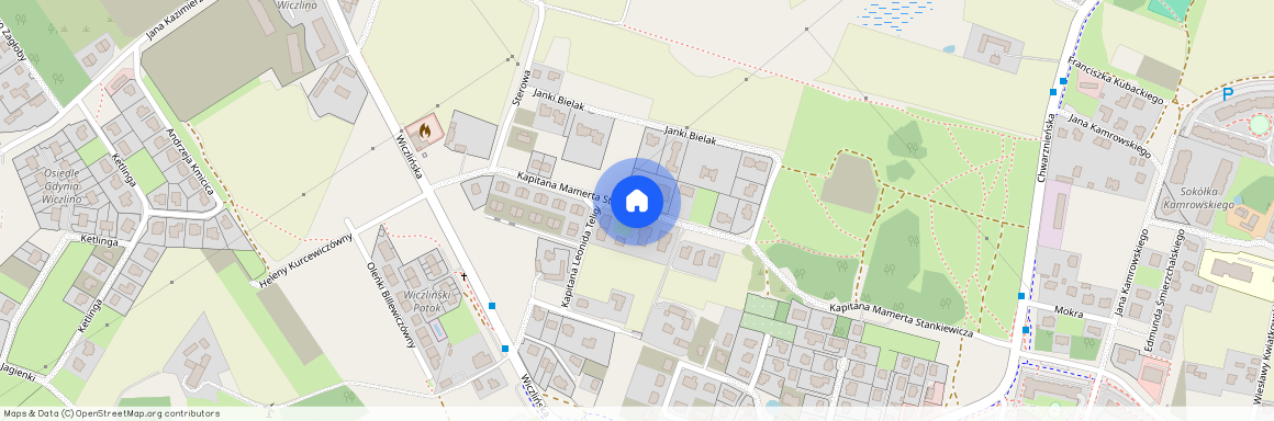 ul. kpt. Mamerta Stankiewicza, Wiczlino, Gdynia, pomorskie