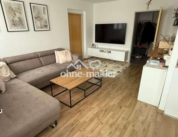 Günstige, modernisierte 2-Zimmer-Wohnung mit Balkon Einbauküche Keller und Garagenparkplatz - Photo 1