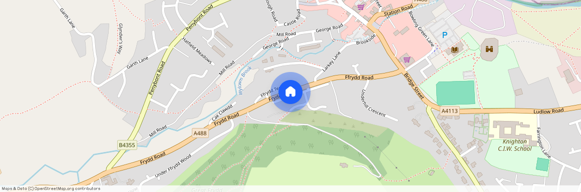 Ffrydd Terrace, Knighton