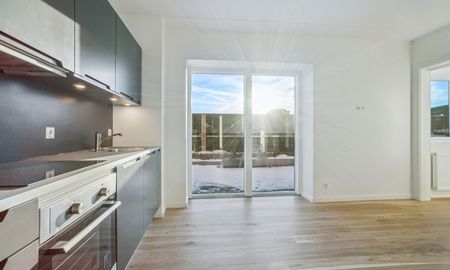 Moderne og lys 2-vær. lejlighed med eksklusiv beliggenhed over Herlev Bycenter - Photo 3