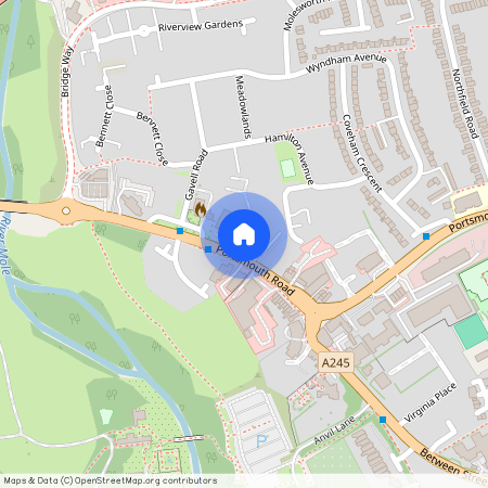 Portsmouth Road, Cobham, KT11