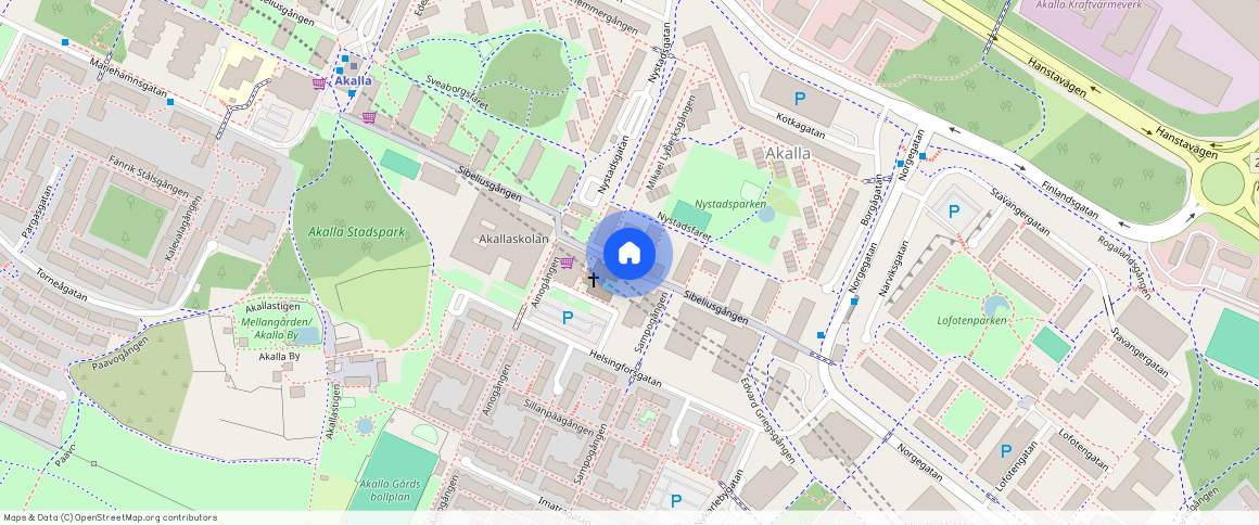 Sibeliusgången **, Akalla