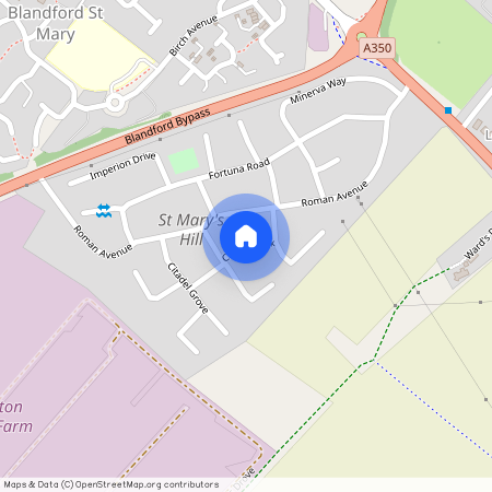 Caesar Walk, Blandford, DT11