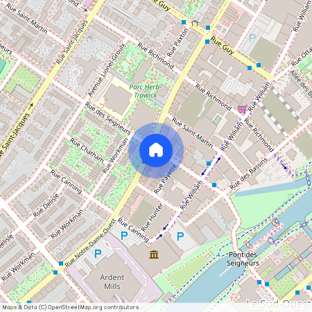 1870 1872 Rue Notre-Dame O. App. 301 H3J1M6 Montréal (Le Sud-Ouest) Montréal Griffintown