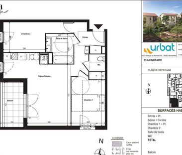 location Appartement T3 DE 61.96m² À RILLIEUX LA PAPE - Photo 1