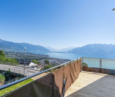 Renovated 5.5-room apartment with panoramic views of Lake Geneva - Photo 6