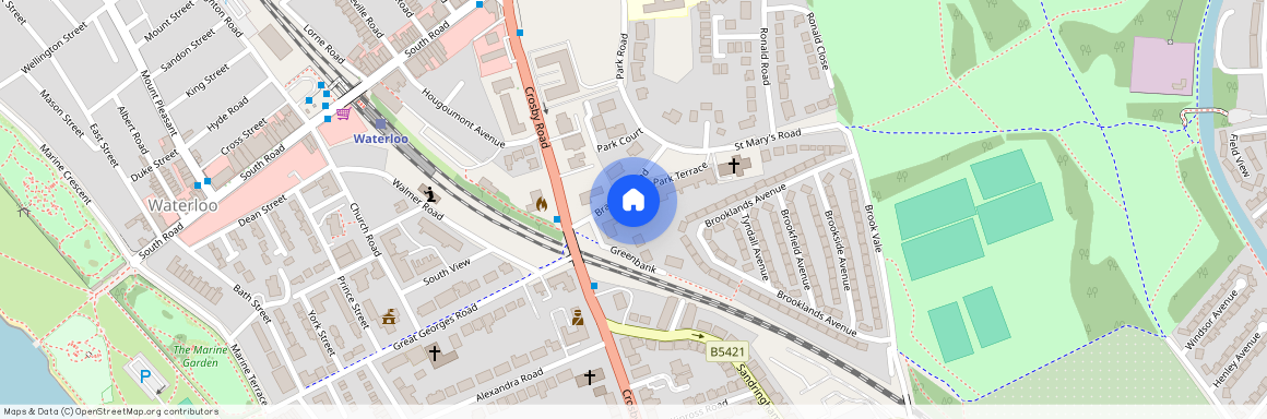 Bramhall Road, Angra Bank Bramhall Road, L22