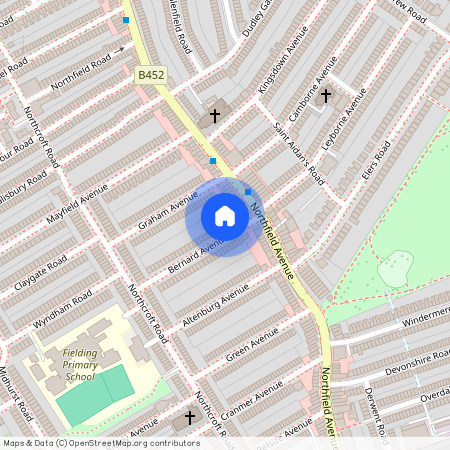 Bernard Avenue, Northfields, W13