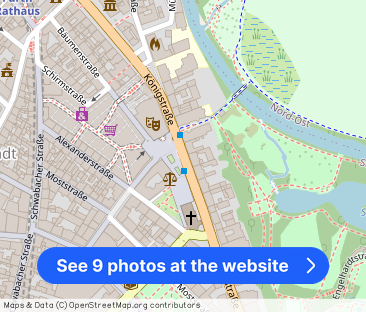 Schöne 2-Zimmerwohnung - Parkett - Königstraße - Schönes Bad mit Du... - Photo 1