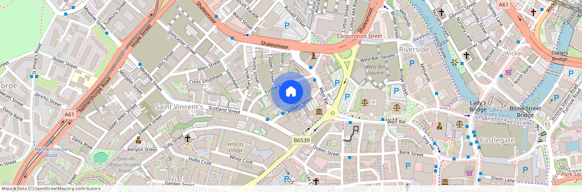 West Bar House, 70 Furnace Hill, S3 7BZ