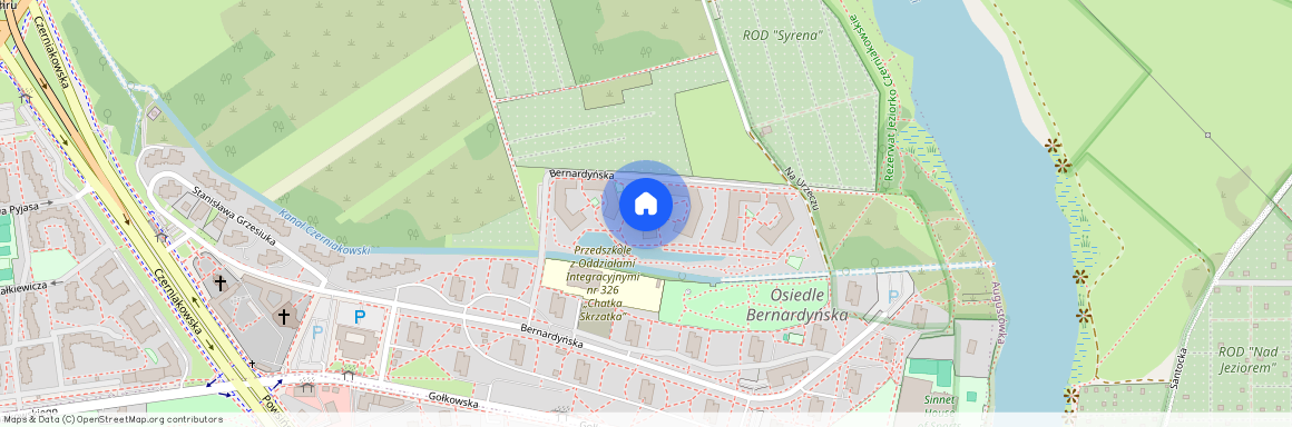 ul. Bernardyńska, Czerniaków, Mokotów, Warszawa, mazowieckie