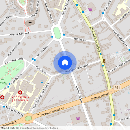 Avenue de Spa, 26, 4800, Verviers