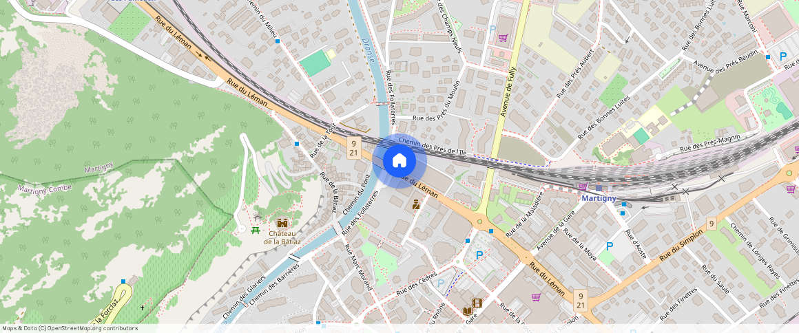 Rue du Léman **, 1920, Martigny