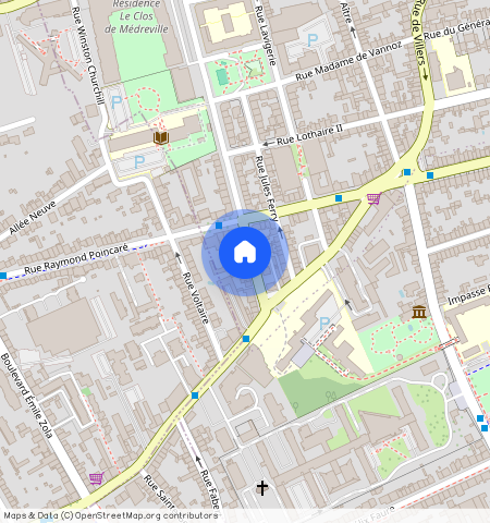 ** BOULEVARD CHARLEMAGNE, A. France Sud Bertin Nord, Nancy