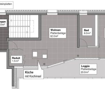 2.5 Zimmer, 60 m², 2. Stock - Photo 6