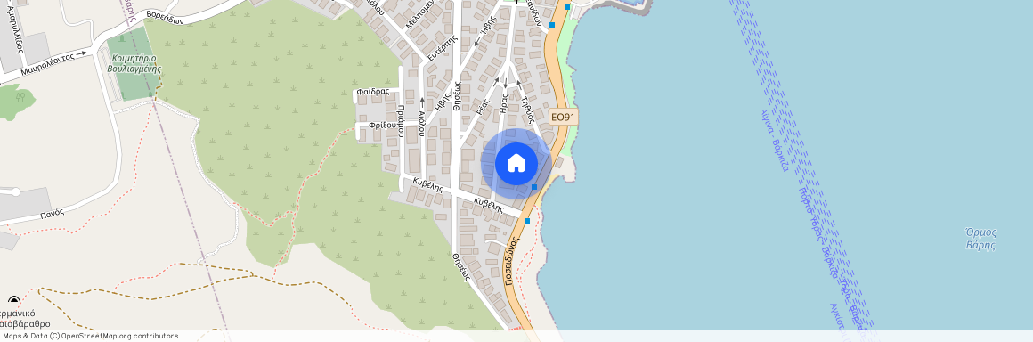 Βάρκιζα, Βάρη - Βάρκιζα