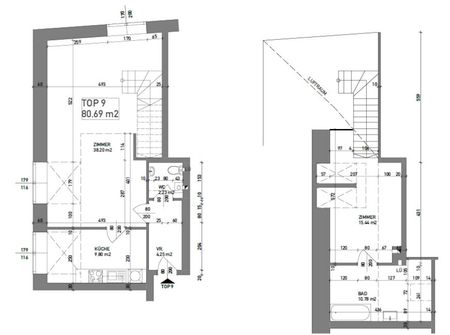 Dachgeschoß Maisonette in perfekter, zentraler Lage von Baden - Photo 4