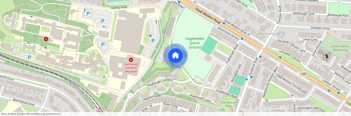 Hughenden Lane Glasgow