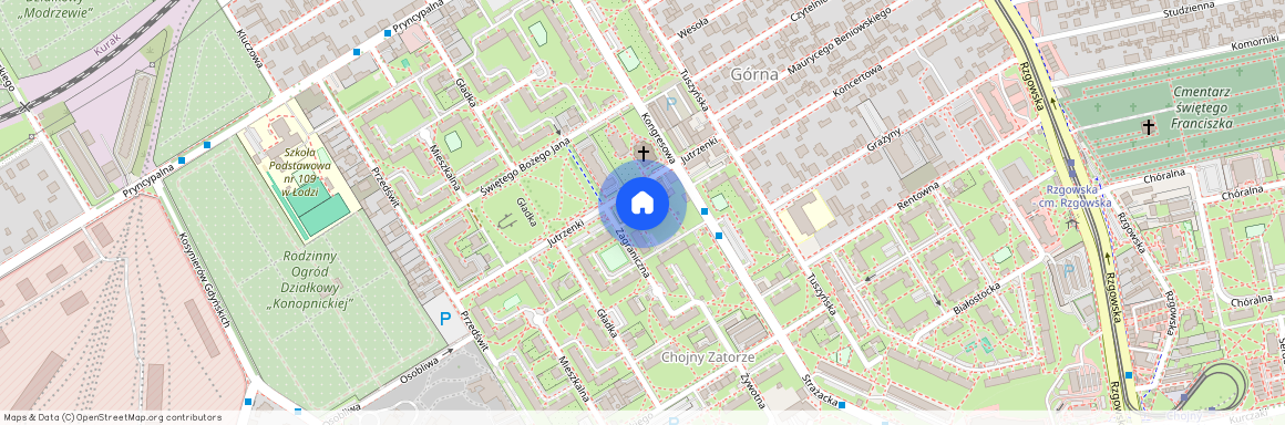 ul. Żywotna, Stare Chojny, Górna, Łódź, łódzkie