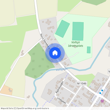 Stenebergsvägen, Vollsjö