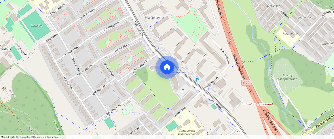 Hageby, Hagebygatan 166