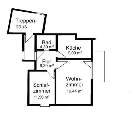 Helle Dachgeschosswohnung in zentraler und ruhiger Wohnlage! - Foto 4