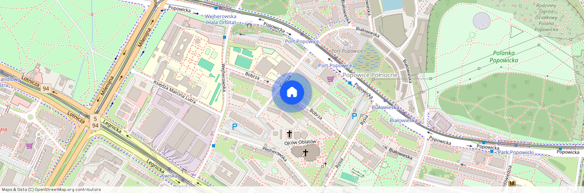 ul. Bobrza, Popowice Północne, Fabryczna, Wrocław, dolnośląskie