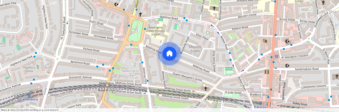 Mildmay Road London N1, London, N1