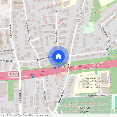 Treptower Str. 11, 28717 Burglesum - Lesum