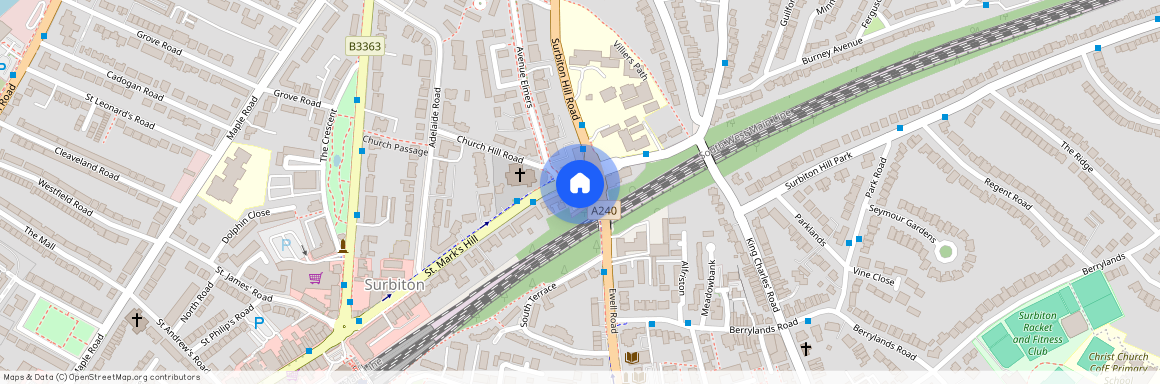 The Sheraton, St. Marks Hill, Surbiton, Surrey, KT6