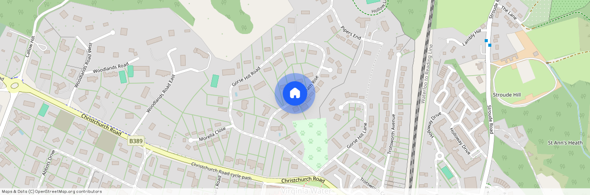 Heath Rise, Virginia Water, GU25 4AX, Surrey