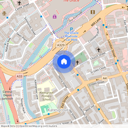 Hieatt Close, Mount Pleasant, Reading, Berkshire, RG1