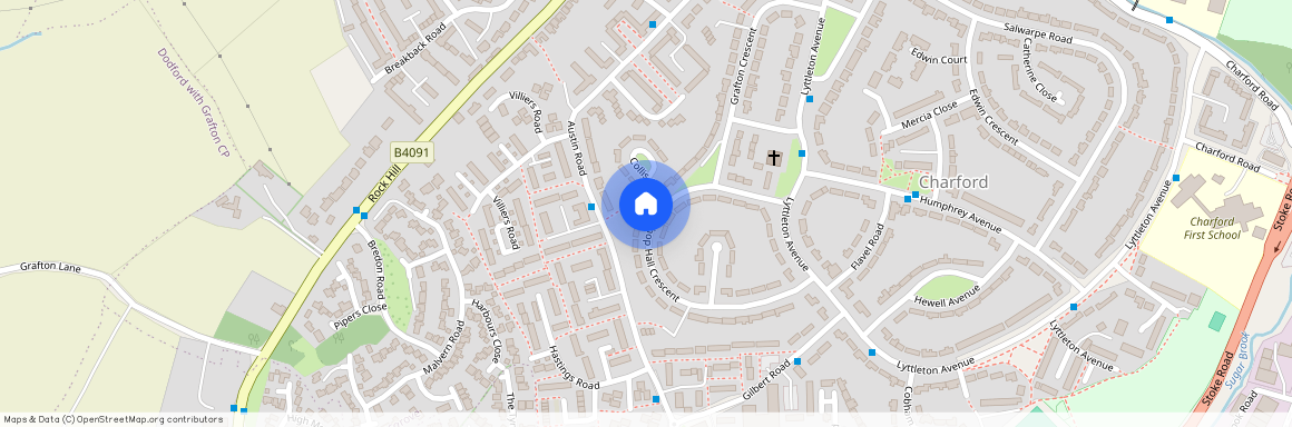 Bishop Hall Crescent, Worcestershire B60