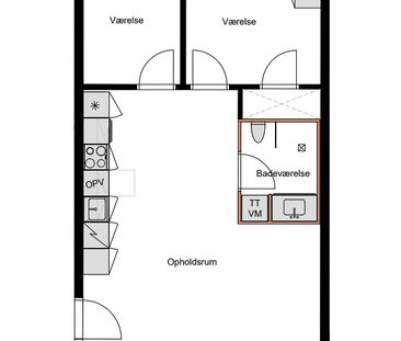 3-værelses lejlighed i nybygget ejendom, med fantastisk altan! - Photo 3