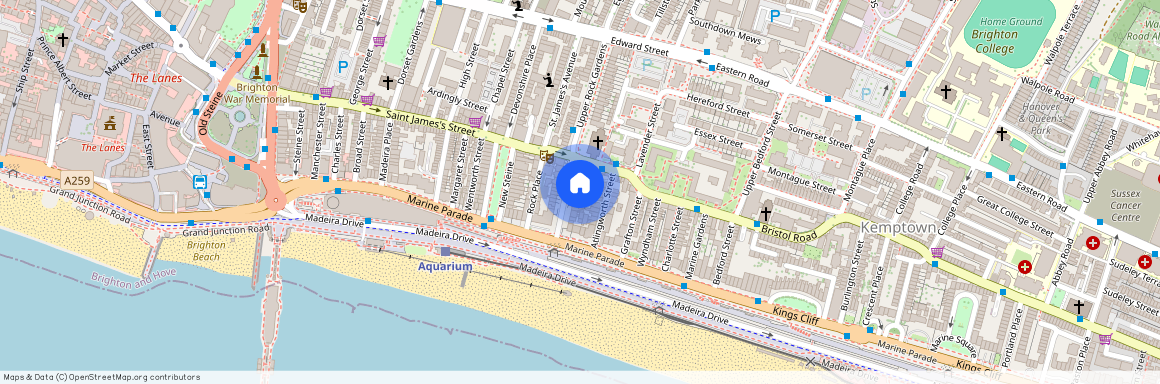 Lower Rock Gardens, Brighton, BN2