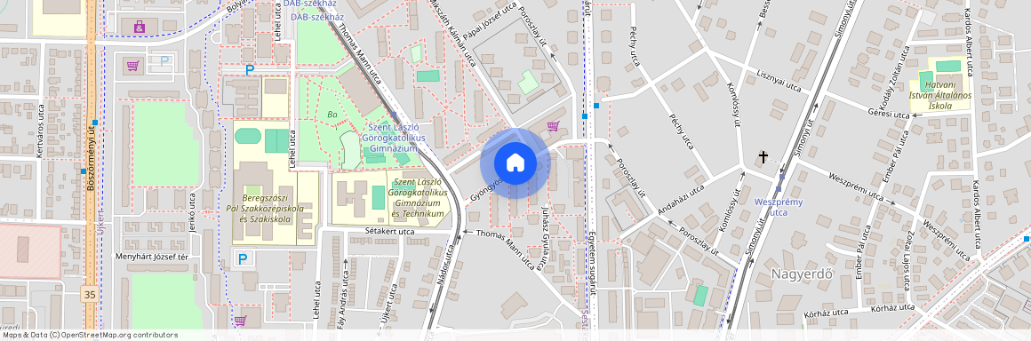 Debrecen, Gyöngyösi utca