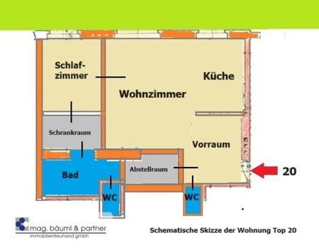 Ruhige , moderne 2 Zimmer für Single und Paare - Foto 4